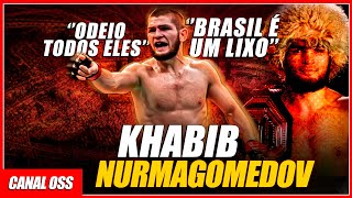 Khabib DECLARA GUERRA aos brasileiros [upl. by Aerised]