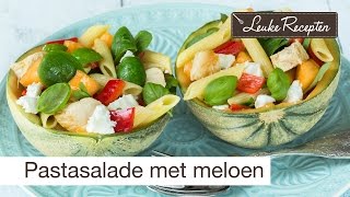 Pastasalade met meloen [upl. by Saref64]