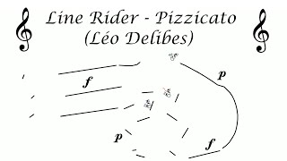 Line Rider 26  Pizzicato Léo Delibes [upl. by Oscar753]