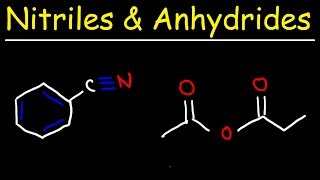 Naming Acid Anhydrides and Nitriles  IUPAC Nomenclature [upl. by Elbys364]