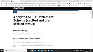 How to switch from Presettled to Settled status under the EU Settlement scheme [upl. by Hitchcock409]