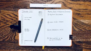 Minimalist Beginner Friendly Bullet Journal Setup [upl. by Scharf]