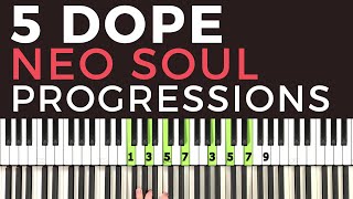 5 Dope Neo Soul Progressions [upl. by Floyd]