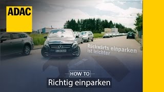 ADAC How To Auto richtig einparken  ADAC [upl. by Kcinimod]