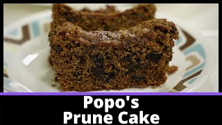 Prune Cake  Old Time Favorite  MOIST and DELICIOUS Recipe [upl. by Yalonda]