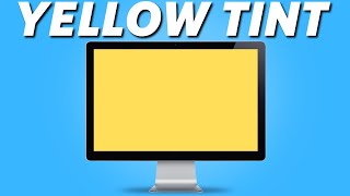 How to Fix Monitor Yellow Tint Screen Easy 2025 [upl. by Eniagrom]