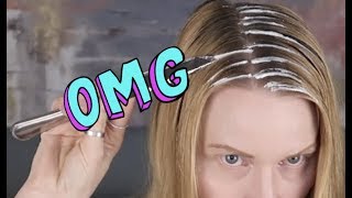 DIY Highlights Using WHAT  No Foil Root Touch Up  skip2mylou [upl. by Ahsilak]