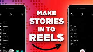 Easy way to make Instagram Reels using Instagram Stories  Tutorial amp Tips [upl. by Moberg]