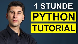 Python Tutorial Deutsch Lerne Python in einer Stunde [upl. by Reivaxe]