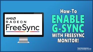 How To Enable G Sync On Freesync Monitor [upl. by Eveivaneg398]