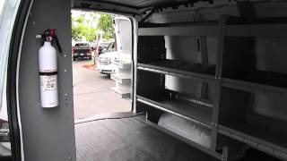 Harbor Van Interior Package On Chevy Cargo Van [upl. by Aicilif718]