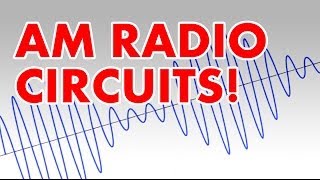 Amplitude Modulation tutorial and AM radio transmitter circuit [upl. by Nev]