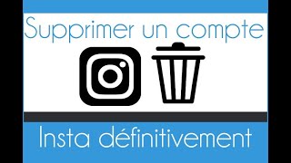 Comment supprimer un compte principal ou secondaire sur Instagram [upl. by Mcmaster410]