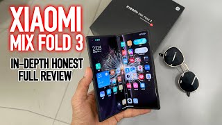 Xiaomi MIX FOLD 3 Review with Unboxing BEST FOLDABLE PHONE YET [upl. by Kilmarx993]