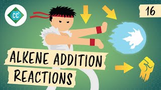 Alkene Addition Reactions Crash Course Organic Chemistry 16 [upl. by Kenaz]