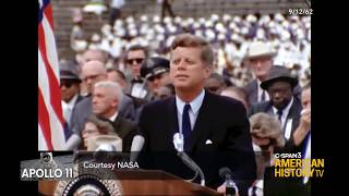 President Kennedys 1962 quotMoon Speechquot [upl. by Hanahs656]