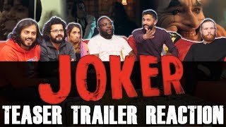 Joker Teaser Trailer Reaction [upl. by Lauralee443]