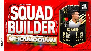 Fifa 21 Squad Builder Showdown Advent Calendar INFORM CRISTIANO RONALDO Day 1 Vs James [upl. by Brenda368]