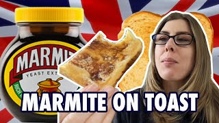 Great British Food Guide 1  How to make Marmite on Toast [upl. by Crofoot]