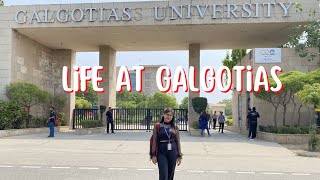 Life at galgotias university  Galgotias university vlog  GalgotiasUniversity1 [upl. by Ziana]