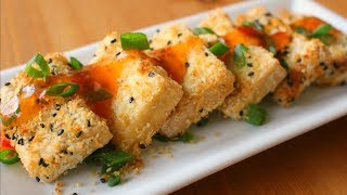 Crispy Sesame Tofu Easy amp Vegan [upl. by Omero]