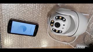 Unboxing and Set up of Outdoor WiFi IP Camera iCSee HAL XMP200 1080P H 265 2MP [upl. by Belding]