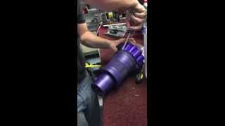 Dyson DC40 cannister clean tutorial [upl. by Onailil598]