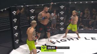 Eddie Hall vs Neffati Brothers Full Fight [upl. by Fancy]