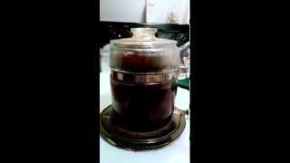 Pyrex Flameware 9 Cup Coffee Percolator [upl. by Kcirdde]