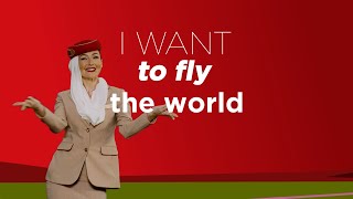 I Want To Fly the World  Emirates Airline [upl. by Berner666]