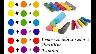 Como combinar colores con plastilina [upl. by Conrad165]