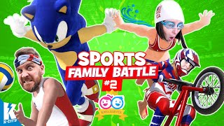 KCITY 2021 Sports Gaming Family Battle Part 2 Action Game Events [upl. by Yrebmik645]