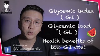 What is the Glycemic Index vs Glycemic load explained [upl. by Arnelle]