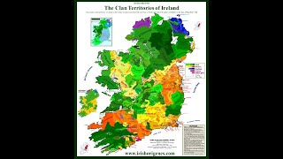 The NEW Clan Territories of Ireland Map [upl. by Enaillil866]