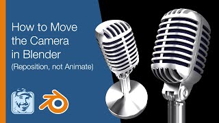 How to Move the Camera in Blender [upl. by Otreblig]