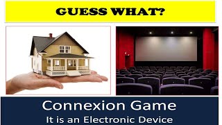 Guess What Technical ConnexionConnection game ElectronicsGuess the Electronic device [upl. by Sari]