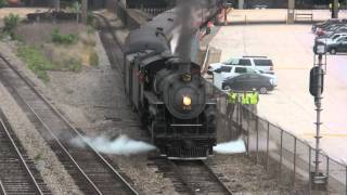 Southern Railway 630 in Downtown Atlanta HD [upl. by Nyrmac798]