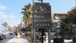 Kreta 2020 Aquila Porto Rethymnon Hotel [upl. by Belsky]