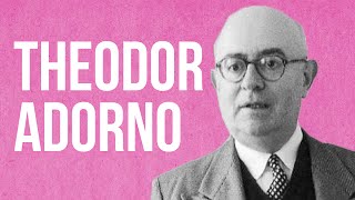 SOCIOLOGY  Theodor Adorno [upl. by Anatol]