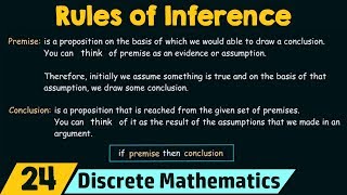 Rules of Inference  Basic Terminology [upl. by Jesse458]