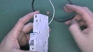 Fitting an RCBO in a Consumer Unit [upl. by Lepine]