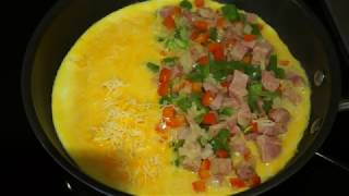 Western Omelet Easy Step By Step Chef [upl. by Shep]