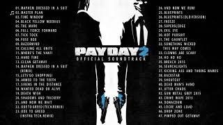 PAYDAY 2  Full Soundtrack OST  Music by Simon Viklund [upl. by Dupin]