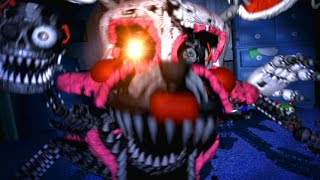 Five Nights at Freddys 4 NIGHTMARE MANGLE Jumpscare [upl. by Athene]