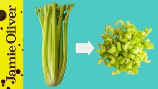 How To Cut Celery  1 Minute Tips  Gennaro Contaldo [upl. by Tess]