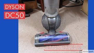 How to unclog a Dyson DC50Small Ball DC50 Service hints and tips within [upl. by Rusticus966]