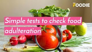 Simple tests that can be done at home to check food adulteration [upl. by Osy]