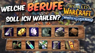 Alle Haupt Berufe und deren Vorteile in 10 Minuten  Wotlk Classic [upl. by Anem]