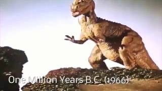 Evolution of Cinema Dinosaurs 19202015 [upl. by Wons]