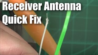 How to repair a broken receiver antenna [upl. by Asimaj148]